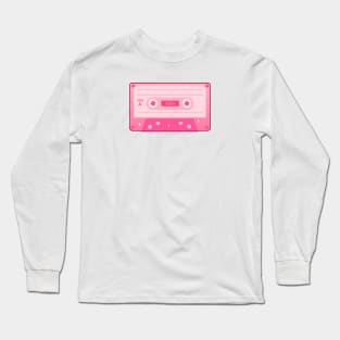 Pink Cassette Long Sleeve T-Shirt